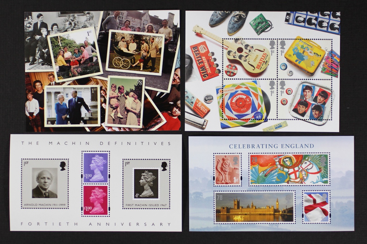 GR. BRITAIN 2007 Complete Commemorative Year Set Collection 115 Stamps ...