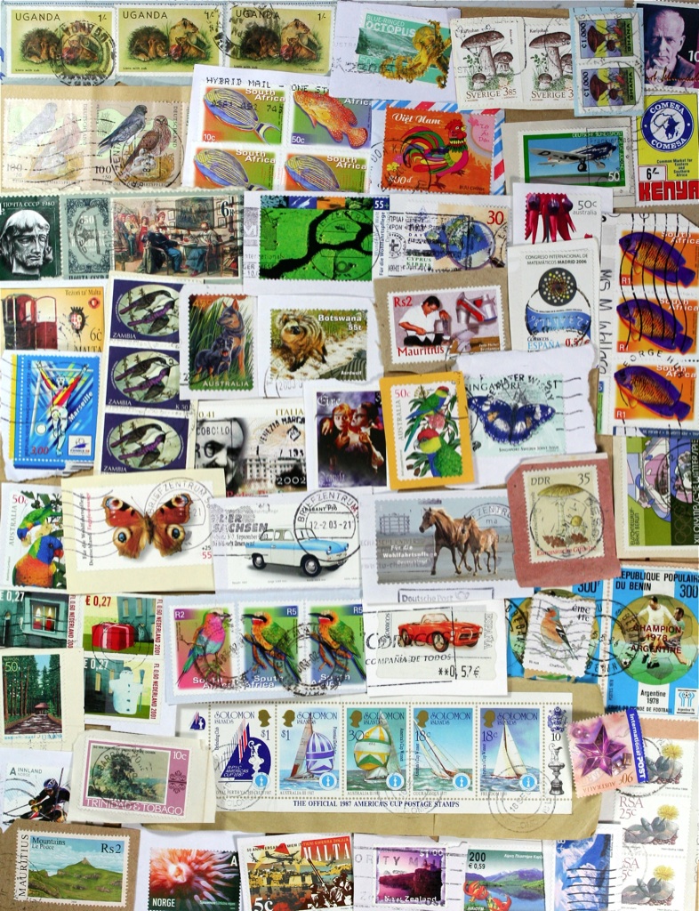 Order our Worldwide Stamps on paper lots by the Pound from our stock 
